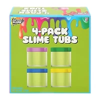 Mad About Slime Slime Tubs 4-Pack