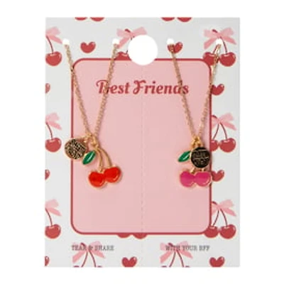 Best Friends Cherry Necklaces 2-Count