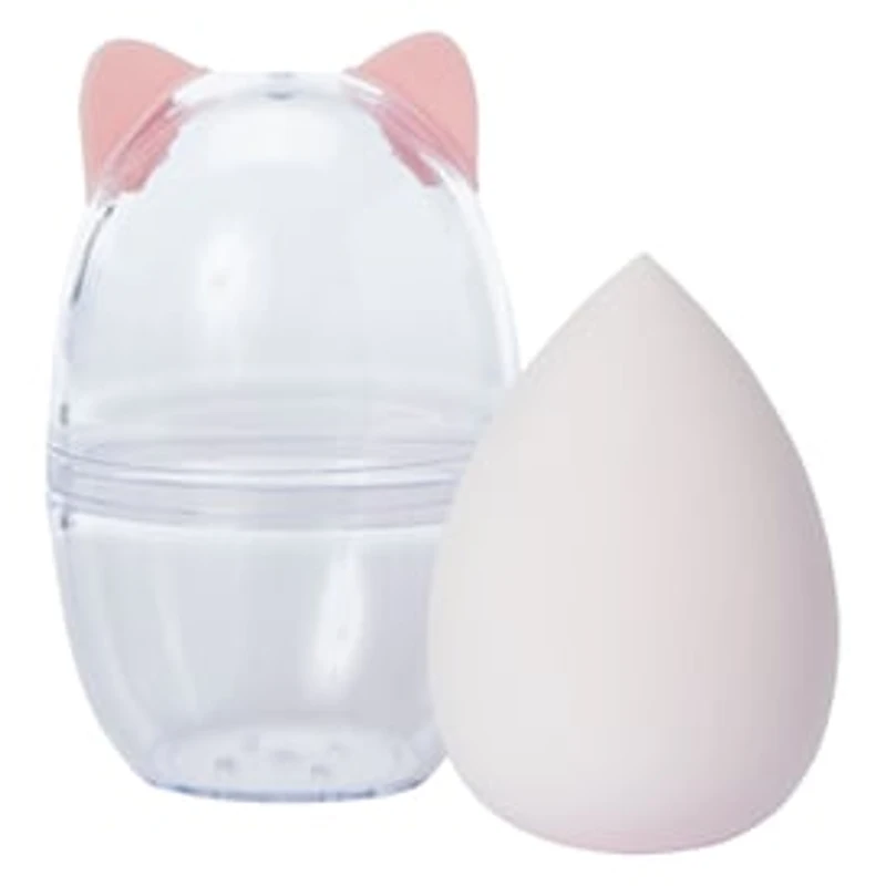 Beauty Sponge & Carrying Case - Kitten