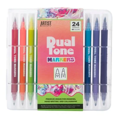 Artist Concepts™ Dual Tone Markers 24-Count