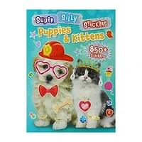 Super Silly Stickers Puppies And Kittens Sticker Book