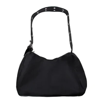 Buckle-Strap Shoulder Bag