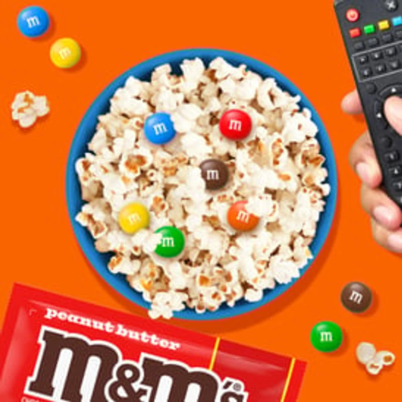 M&M'S Peanut Butter Milk Chocolate Candy, Share Size, 2.83 oz Bag