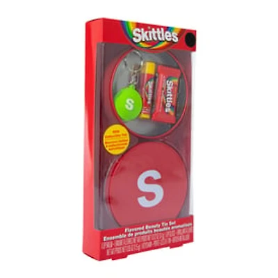 Skittles® Flavored Lip Gloss Beauty Tin Set