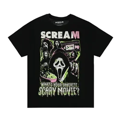 Scream What's Your Favorite Scary Movie Graphic Tee