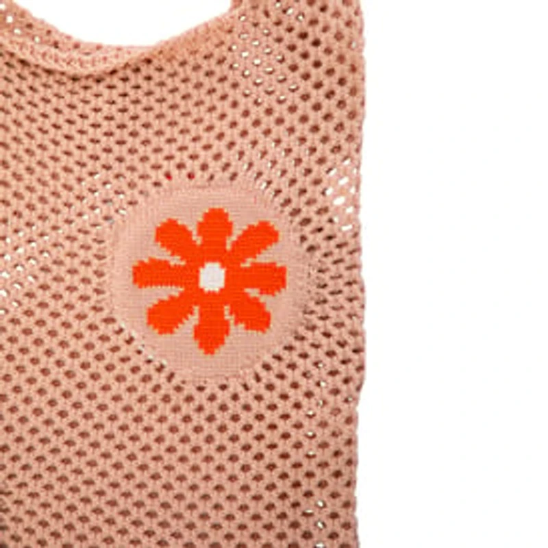 Crochet Mesh Tote Bag