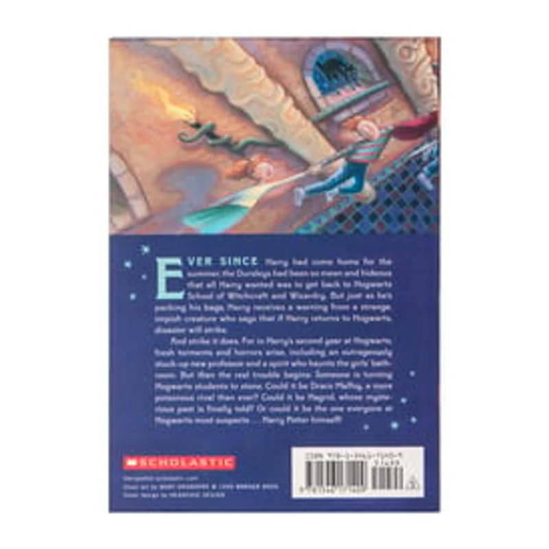 Harry Potter And The Chamber Of Secrets Book