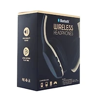 2-in-1 Wireless & Wired Bluetooth® Headphones With Mic