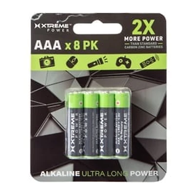 Xtreme Power™ AAA Batteries 8-Pack
