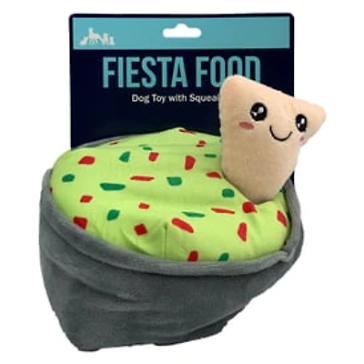 Plush Dog Toy With Squeaker