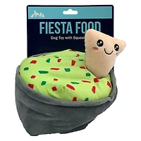 Plush Dog Toy With Squeaker