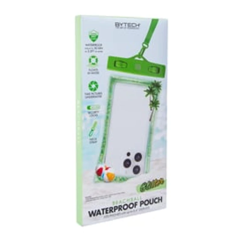 Glitter Waterproof Phone Pouch With Neck Strap