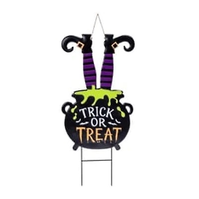 Halloween Trick Or Treat Metal Stake