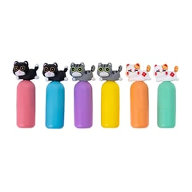 Cat Highlighters 6-Count