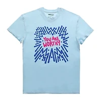 'You Are Worthy' by Lo Harris Graphic Tee