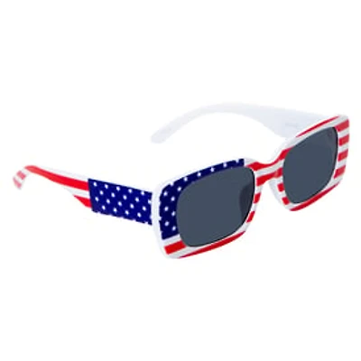 Ladies Americana Chunky Rectangle Sunglasses
