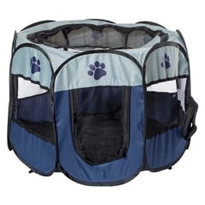 Pop-Open Pet Playpen For Small Dogs & Cats 26in x 17in