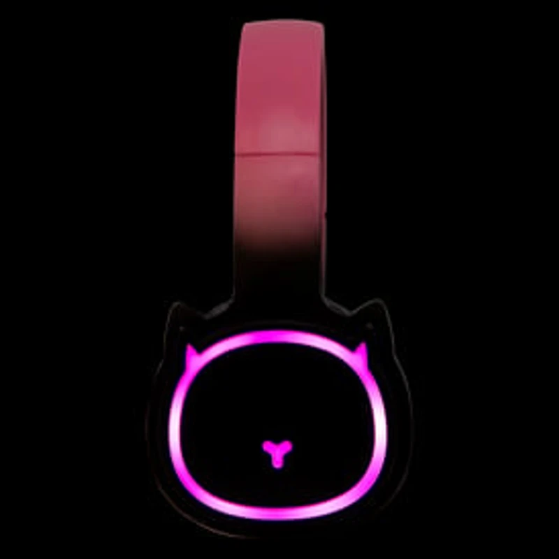 Novelty Shape LED Light-Up Wireless Headphones