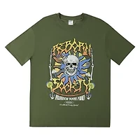 Reborn Society Skull Graphic Tee
