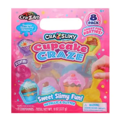 Cra-Z-Art® Cra-Z-Slimy™ Cupcake Craze Slime Set 8-Pack