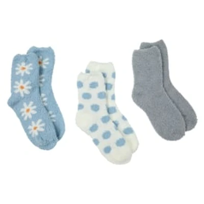 3-Pack Ladies Cozy Crew Socks