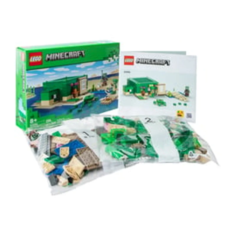 LEGO® Minecraft The Turtle Beach House Building Toy