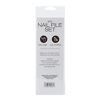 Smiley Nail File 3-Pack Set (Styles May Vary)