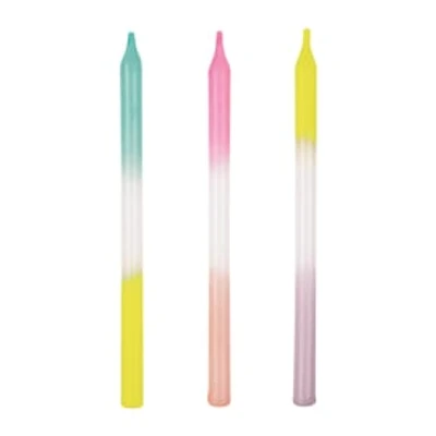 Pastel Rainbow Birthday Candles 10-Count
