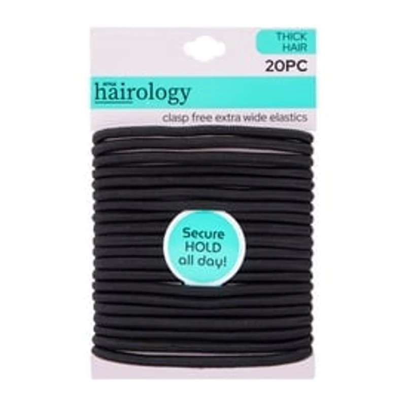 Thick Hair - Elastic Band 20-Pack