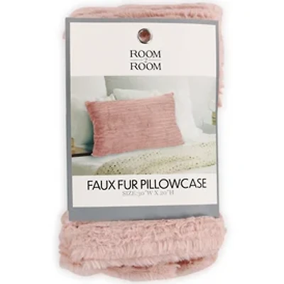 Faux Fur Pillowcase 20in x 30in