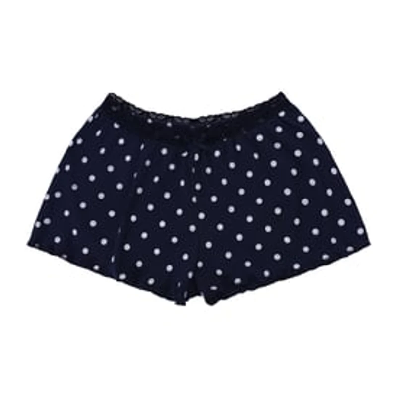 Juniors Polka Rib Shorts