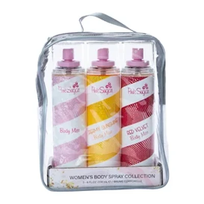 Pink Sugar Women's Body Spray Collection 8oz, 3-Count