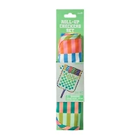 Roll-Up Checkers Set