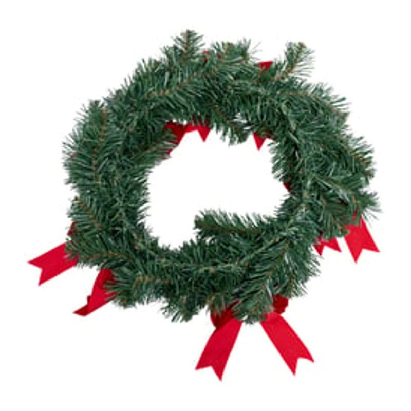 Christmas Wreath With Bows