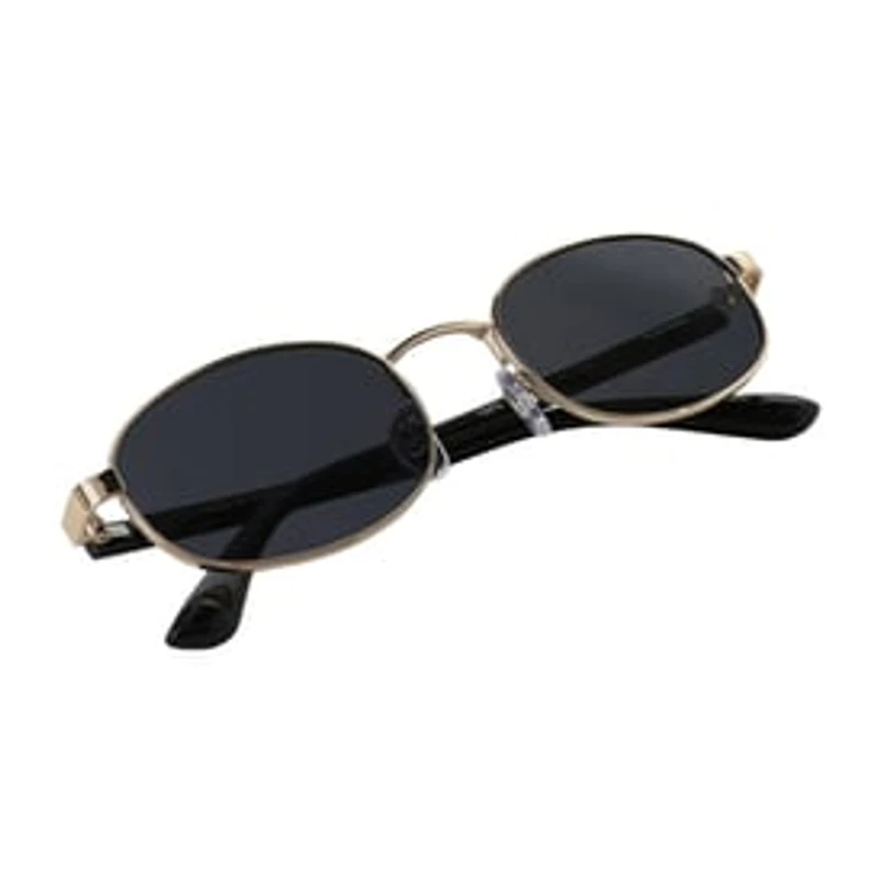 Young Mens Round Metal Sunglasses