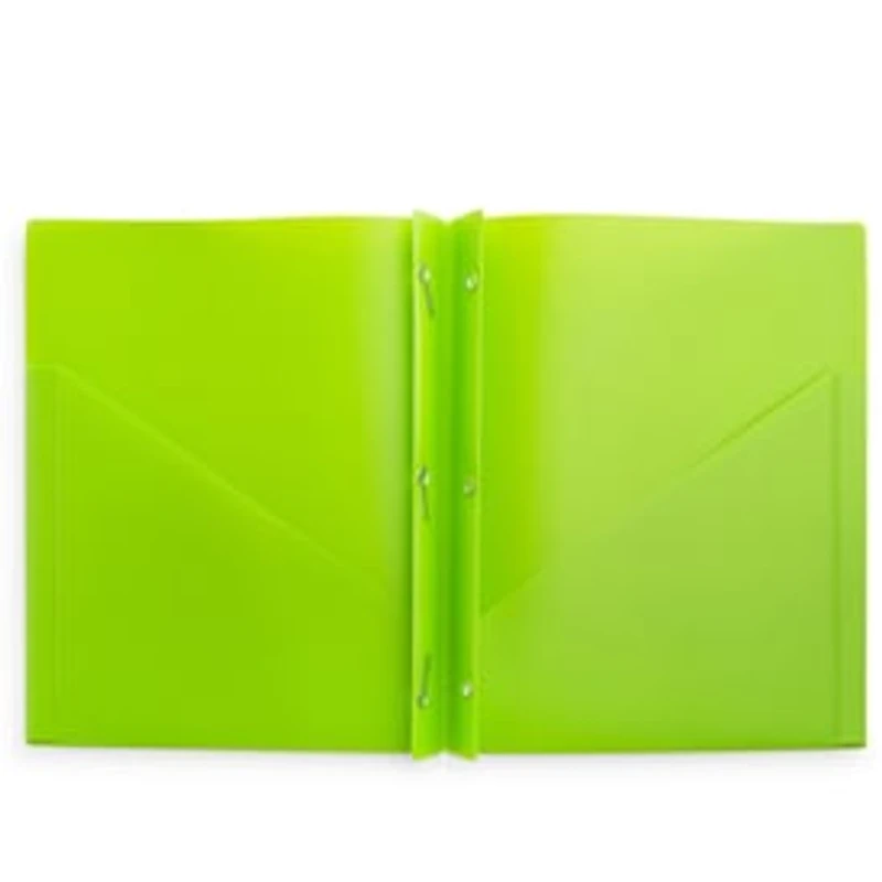 Mead® Five Star® 3-Prong Poly Folder With Pockets