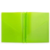 Mead® Five Star® 3-Prong Poly Folder With Pockets