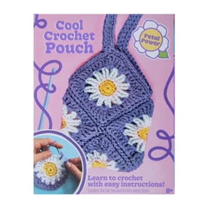 Make Your Own Cool Crochet Pouch Set