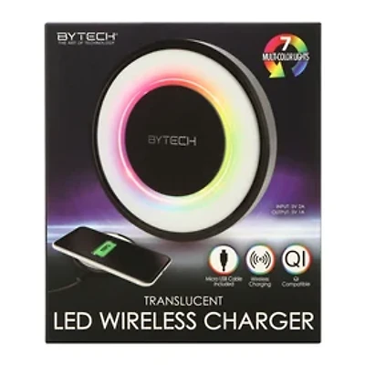 Translucent LED Wireless Charger