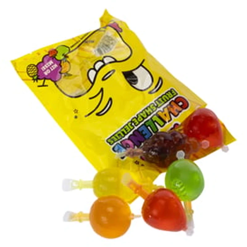 Juicy Chew Challenge Fruit Shaped Jellies 9.85oz