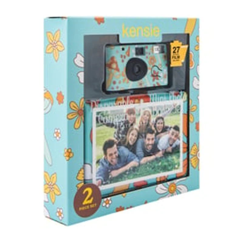 Disposable Camera + Mini Photo Book Set