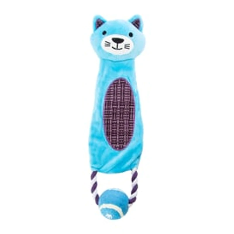 Crinkle Tug Dog Toy