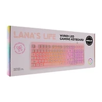 Lana's Life Wired LED Gaming Keyboard