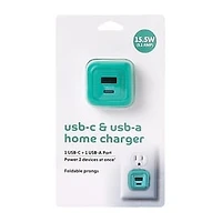 USB-C & USB-A Home Charger