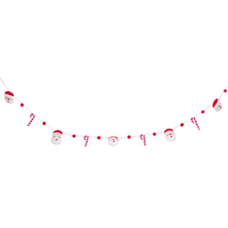 Christmas Santa Garland