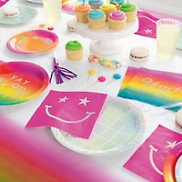 Ombre Rainbow Party Napkins 16-Count