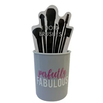 Decorative Makeup Brush Holder - 'Perfectly Fabulous'