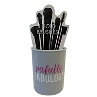 Decorative Makeup Brush Holder - 'Perfectly Fabulous'