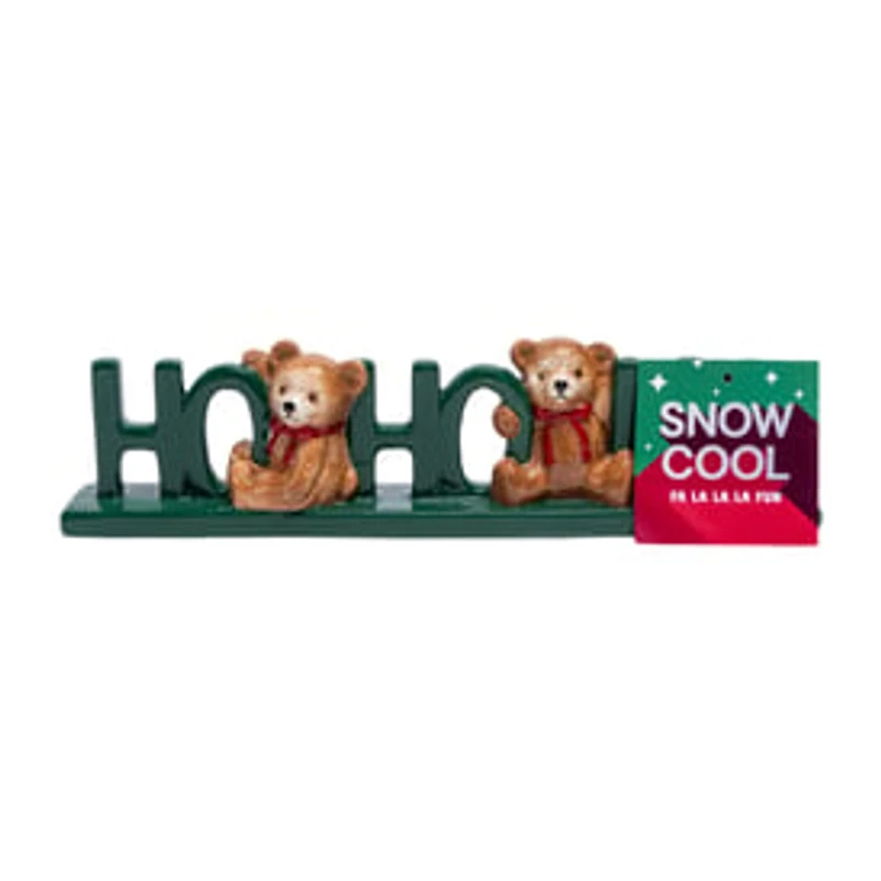 Christmas Ceramic HoHoHo Tabletop Sign