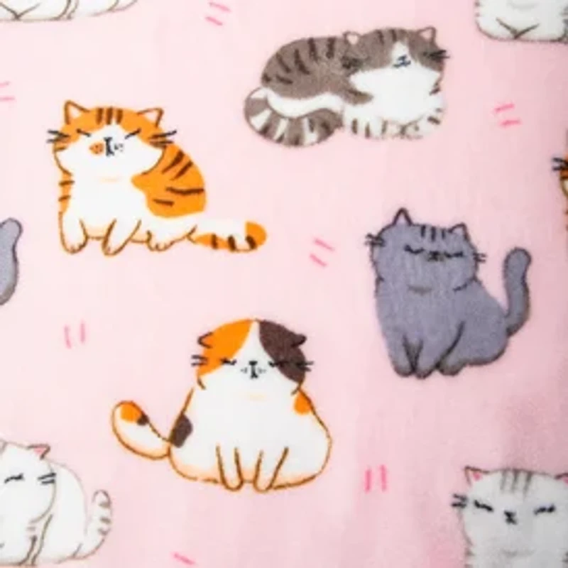 Animal Printed Throw Blanket 50in x 60in
